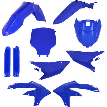 Acerbis Plastic Kit - 2026 Yamaha YZ450F - YZ Blue
