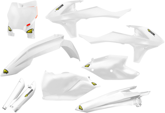 Cycra Body Kit Powerflow White - KTM 250 SX-F and More