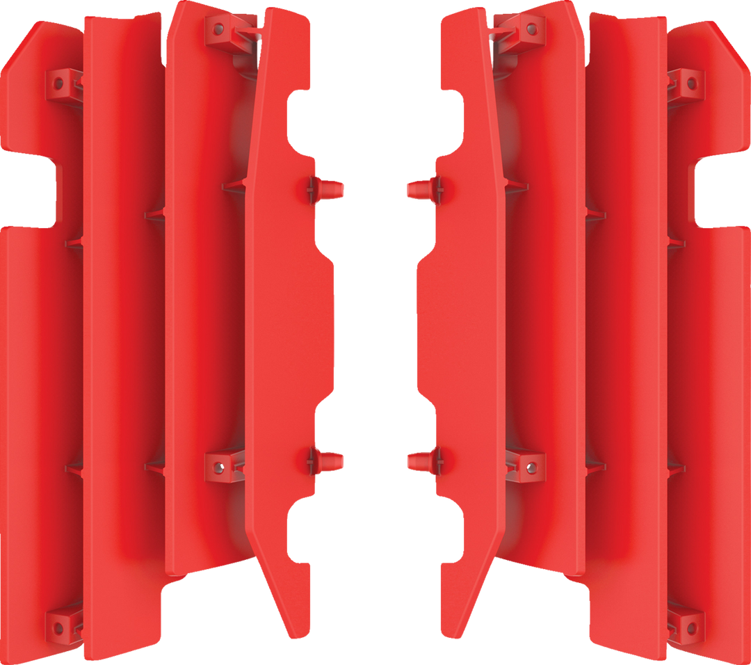 Polisport Radiator Louvers Red OEM - Honda CRF450R 2003-2004