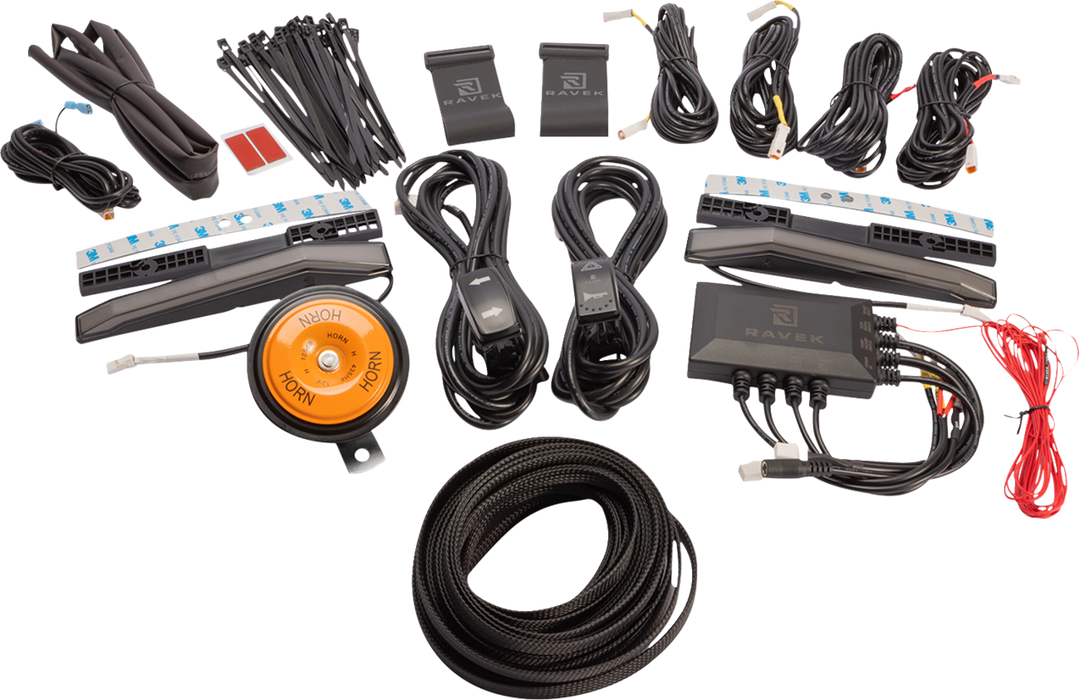 Ravek Turn Signal Kit Amber White Running Light - Can-Am 2019-2025