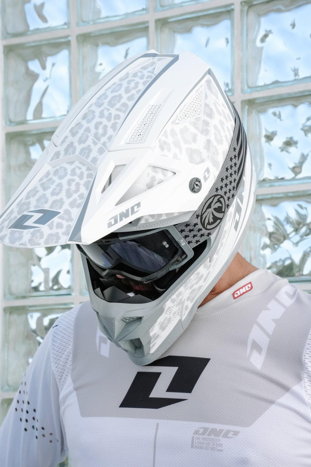 One Industries X-297 Helmet - Snow Leopard
