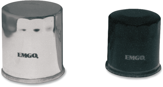 Emgo Micro-Tech Oil Filter Chrome - Yamaha Rhino and More