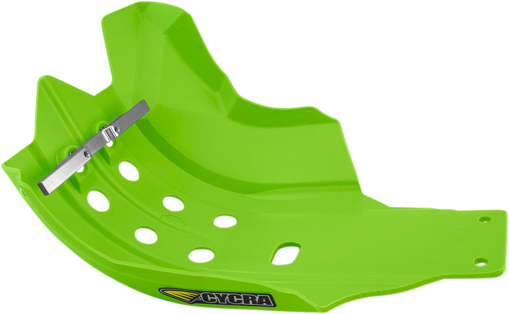 Cycra Skid Plate Green - Kawasaki KX450F 2016-2018