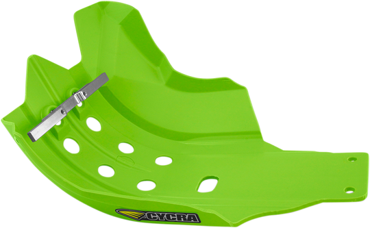 Cycra Skid Plate Green - Kawasaki KX450F 2016-2018