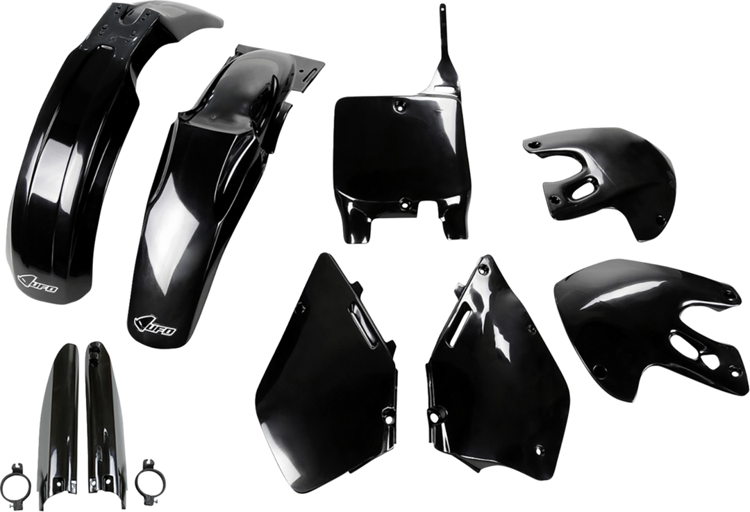 UFO Plast Body Kit Black - Suzuki RM125 1999-2000