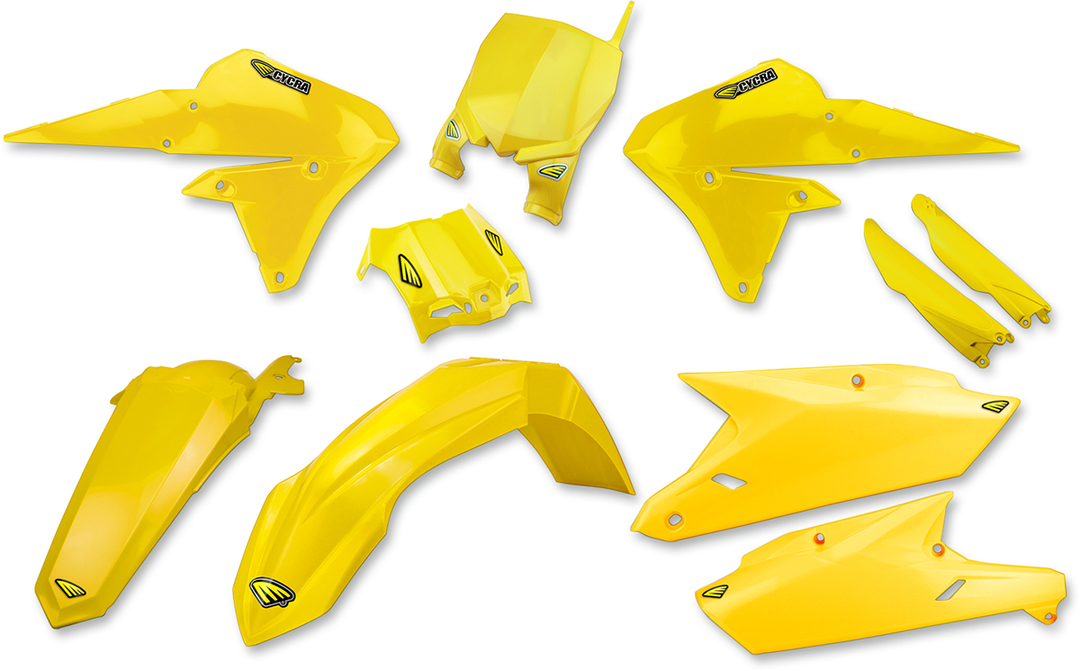 Cycra Body Kit Powerflow Gold - Yamaha YZ250F 2014-2017