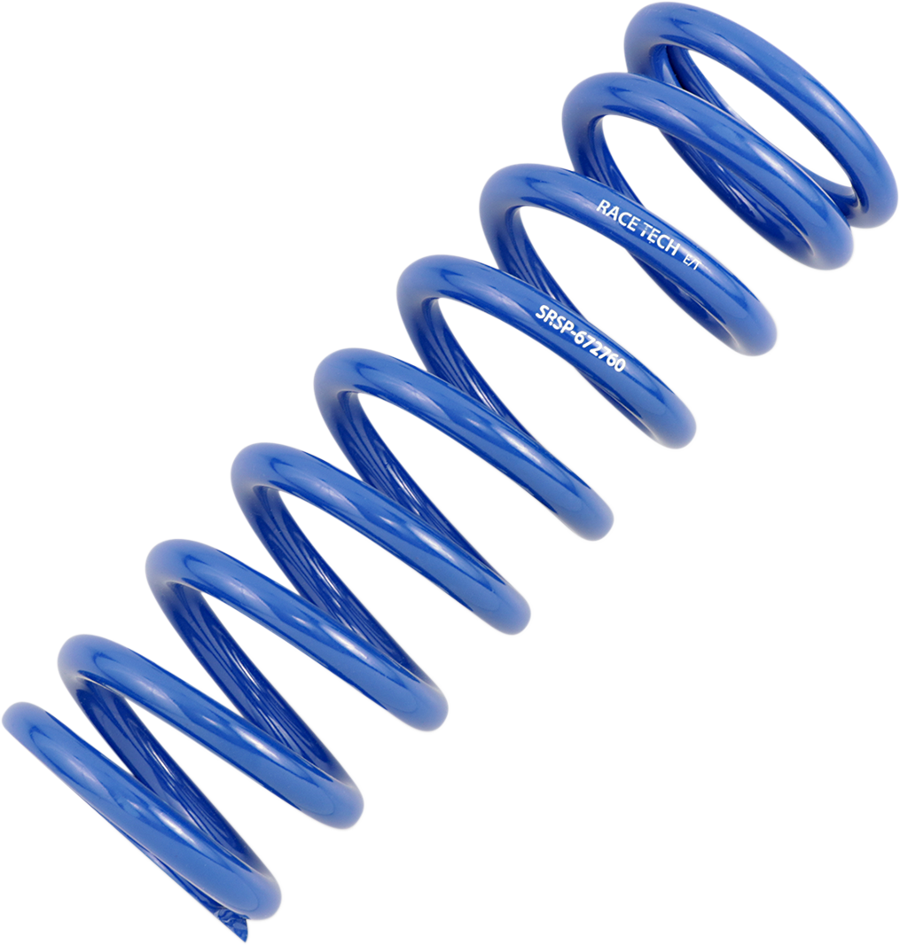 Race Tech Shock Spring Front Blue Sport Series Spring Rate 336 Lb/In - Honda CRF450R and More