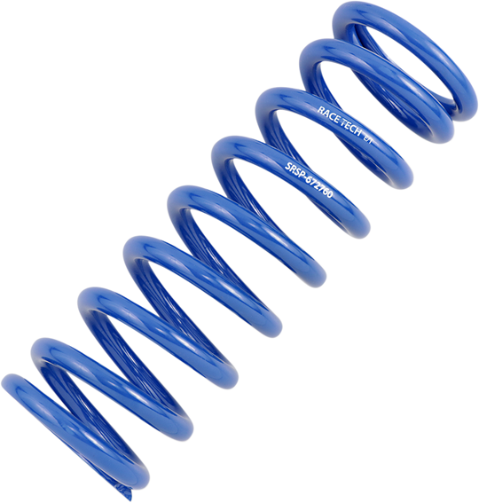 Race Tech Shock Spring Front Blue Sport Series Spring Rate 336 Lb/In - Honda CRF450R and More