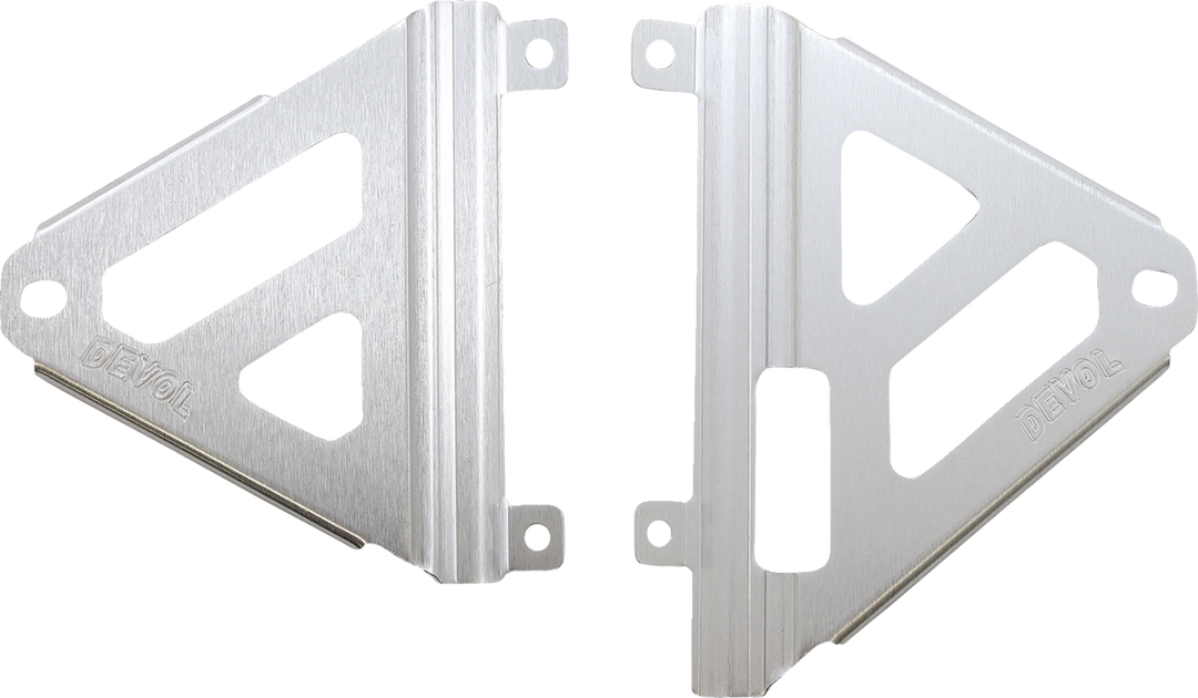 Devol Radiator Race Brace Set - Honda CRF450R 2017-2020