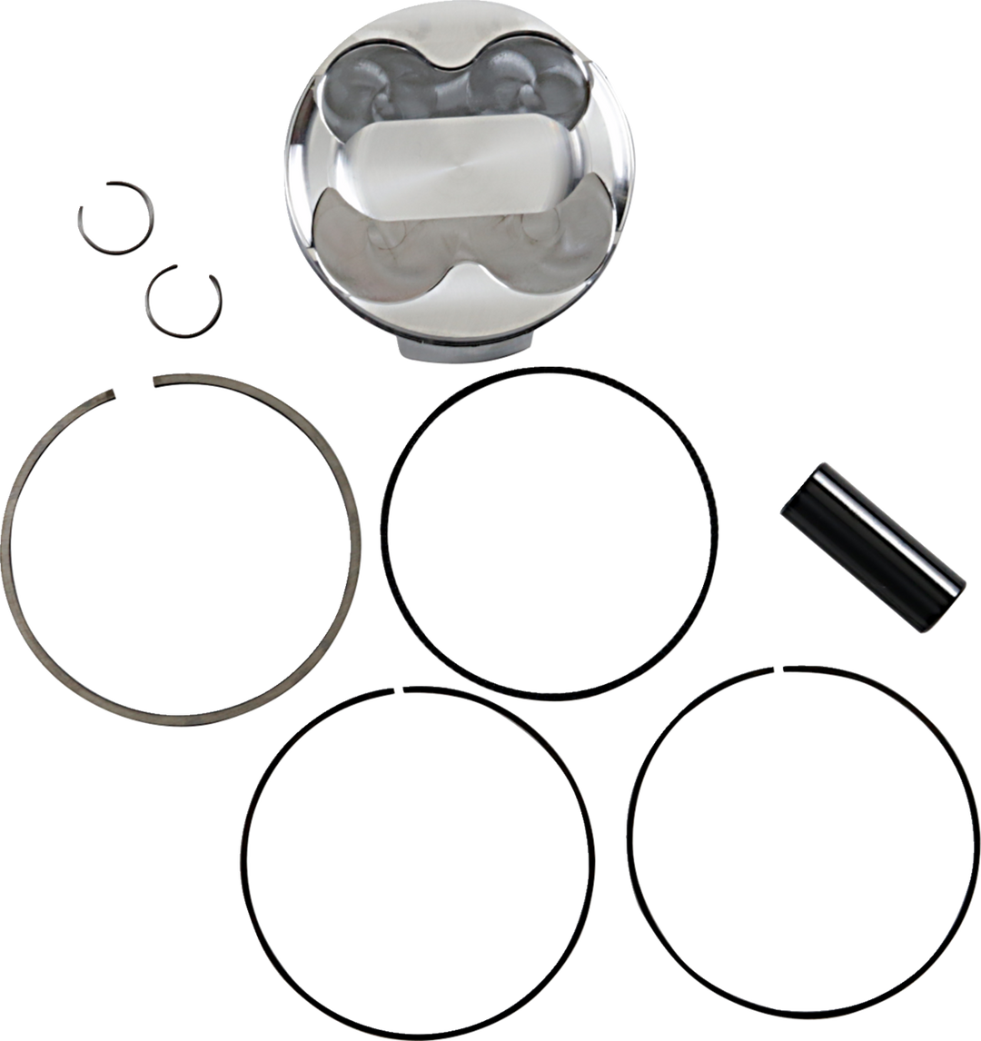 JE Pistons Pro Series Piston Kit - Honda CRF450R/CRF450RX 17-21 / CRF450RWE 19-24 - 96.00 mm 14.5:1 CR
