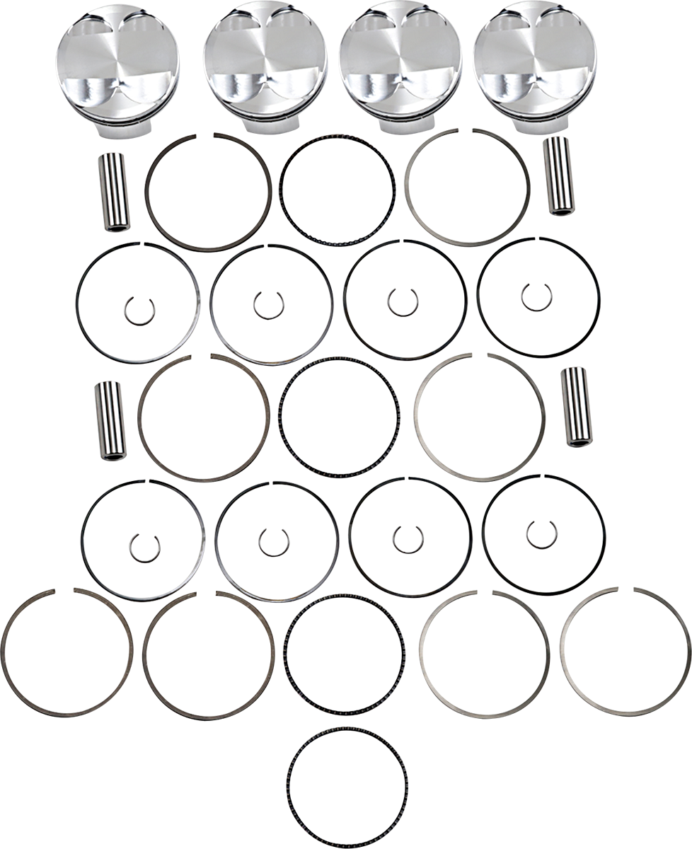 JE Pistons Piston Kit - Suzuki GSX1300R Hayabusa 99-07 - 83.00 mm 13.5:1 CR