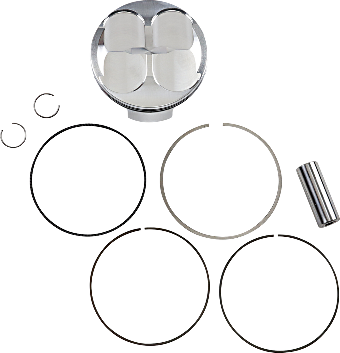 JE Pistons Pro Series Piston Kit - Honda CRF450R 02-08 / CRF450X 05-17 - 96.00 mm 14.0:1 CR