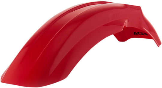 Acerbis Front Fender Cr Red - Honda CR80R 1996-2002