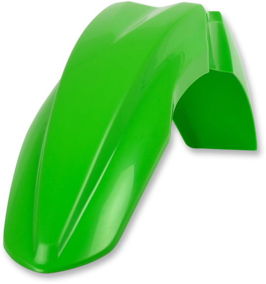 Polisport Front Fender Green OEM - Kawasaki KX250F 2013-2016