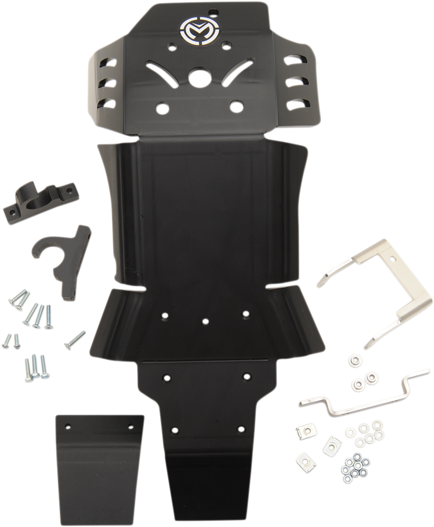 Moose Racing Pro Lg Skid Plate Black - KTM 450 SX-F and More