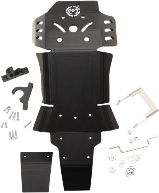 Moose Racing Pro Lg Skid Plate Black - KTM 450 SX-F and More