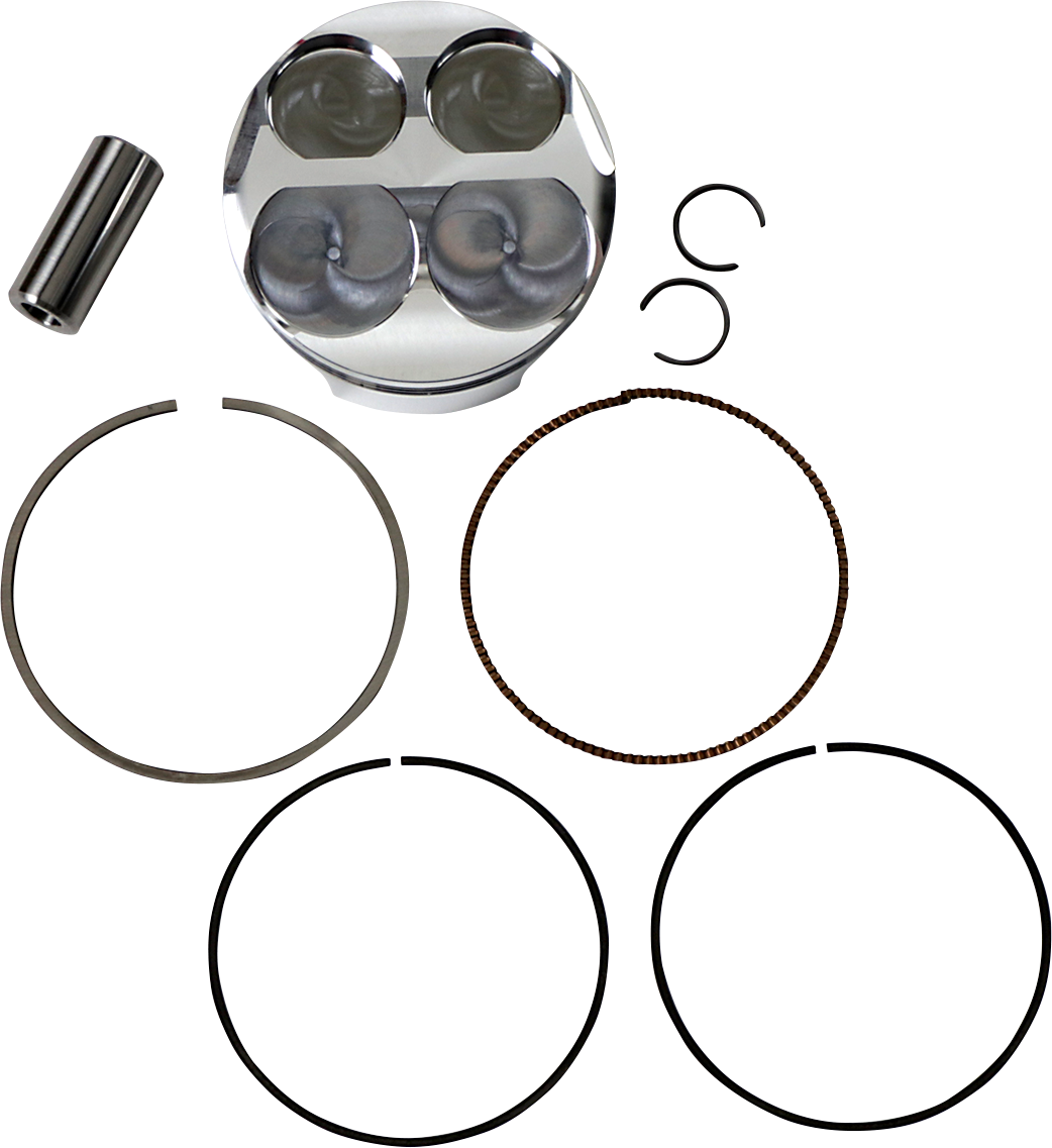 JE Pistons Pro Series Piston Kit - Yamaha YZ250F 14-18 / YZ250FX 15-19 / WR250F 15-17 - 77.00 mm 13.5:1 CR