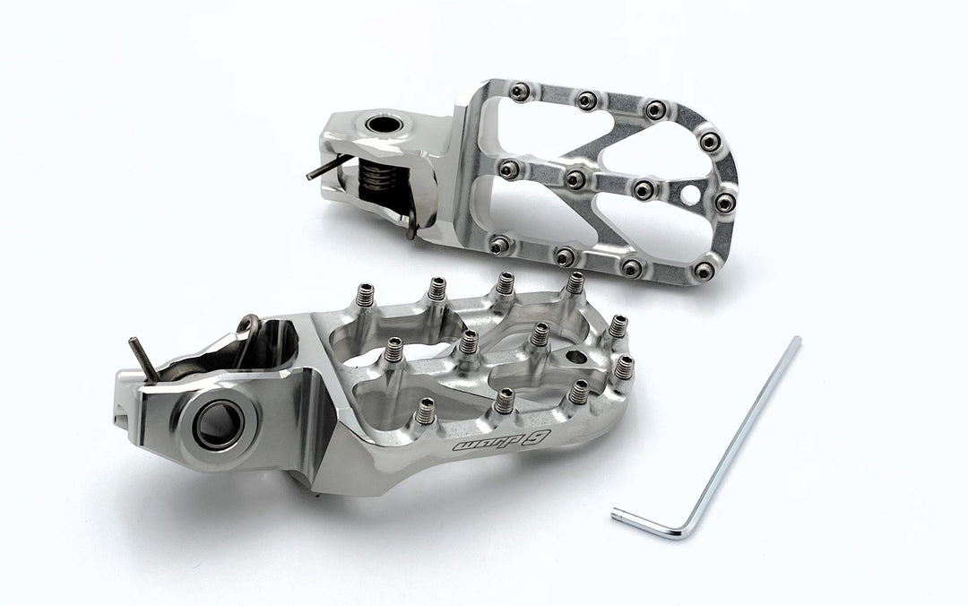 Warp 9 Elite Foot Pegs - Stark Varg MX, Varg EX
