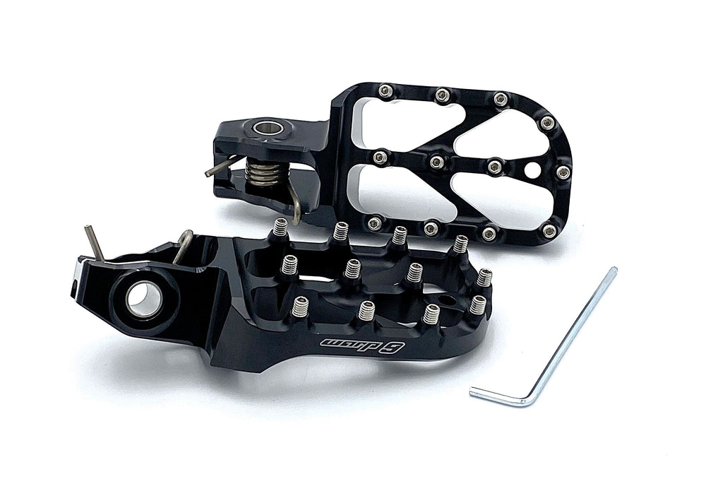 Warp 9 Elite Foot Pegs - Stark Varg MX, Varg EX