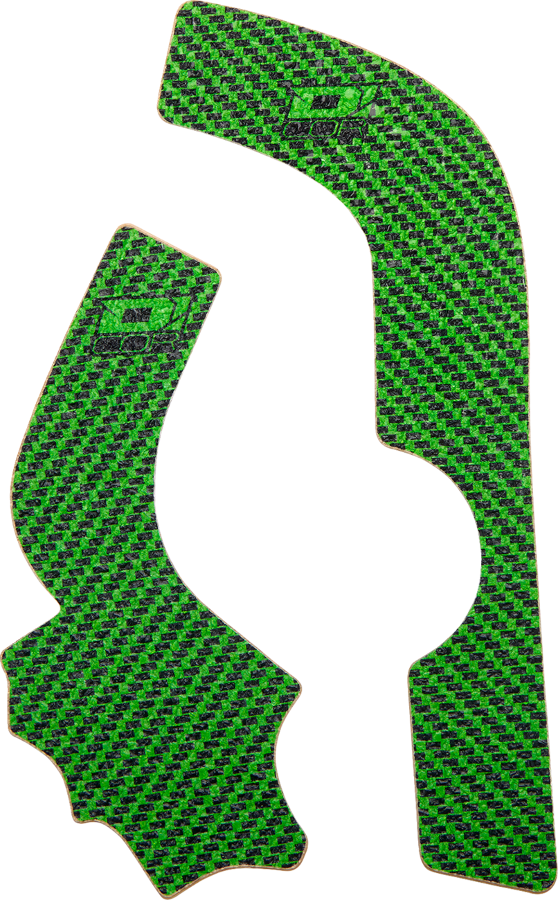 D'cor Visuals Frame Grip Tape Green - Kawasaki KX100 2014-2021