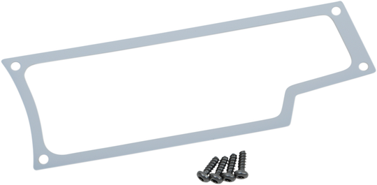 Moose Racing Dash Plate Right White - Polaris RZR XP 1000 2017