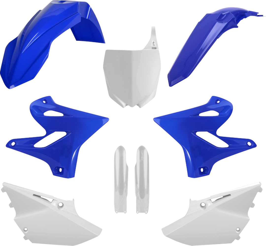 Polisport Full Plastic Kit Blue/White - Yamaha YZ125 2015-2021