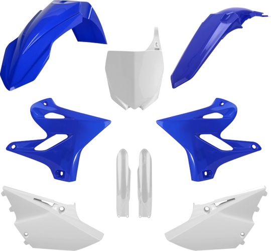 Polisport Full Plastic Kit Blue/White - Yamaha YZ125 2015-2021
