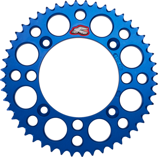 Renthal Rear Sprocket Aluminum 48 Tooth Blue - Yamaha YZ85 and More