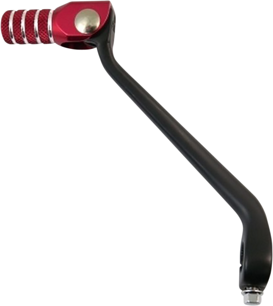 TMV Shifter Lever Red/Black CR125 - Honda CR125R 1990-2007