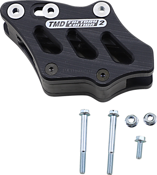 TM Designworks Chain Guide Black - Kawasaki KX250F and More