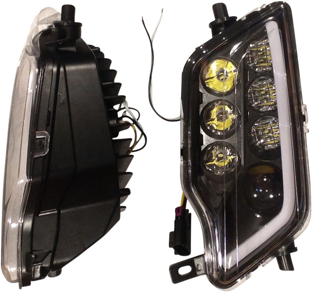 Brite-Lites LED Headlight Conversion Kit - Polaris RZR XP 1000 and More