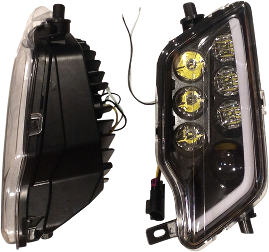 Brite-Lites LED Headlight Conversion Kit - Polaris RZR XP 1000 and More