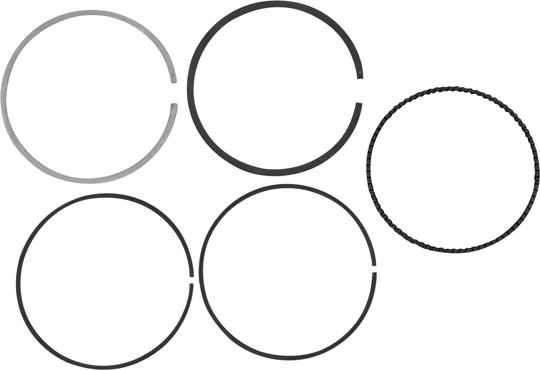Wossner Piston Ring Set 93.00 Mm 1.00 Mm X 1.20 Mm X 2.80 Mm - Polaris RZR XP 900 and More