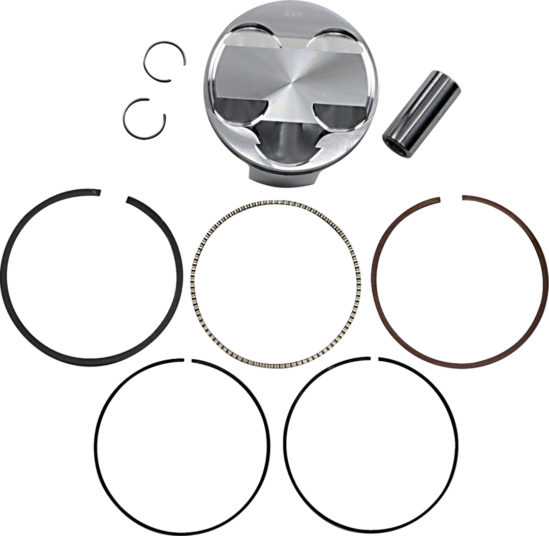 JE Pistons Pro Series Piston Kit - Yamaha YXR660 Rhino 04-07 - 102.00 mm 11.0:1 CR