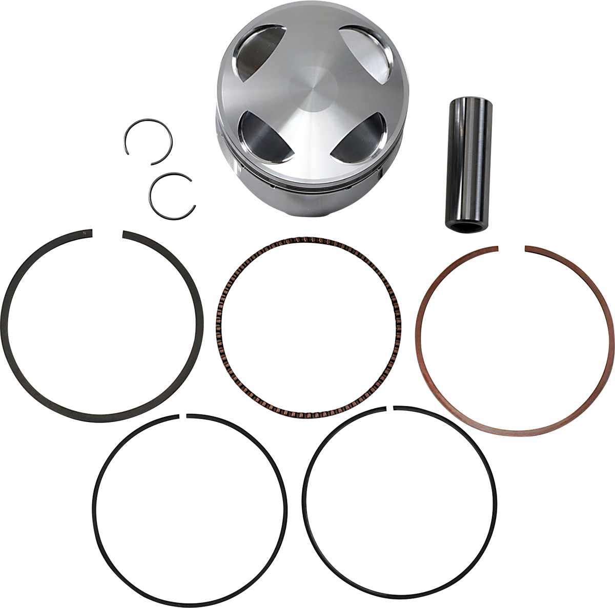 JE Pistons Piston Kit - Honda TRX400EX 99-08 / TRX400X 09-17 - 87.00 mm 12.0:1 CR