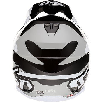 6D Helmet - ATR-1 Apex Helmet - Grey/White/Black - Adult XS - Large