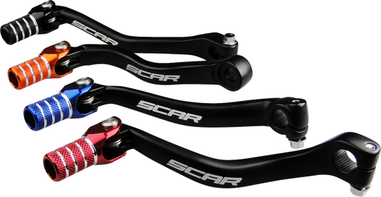 Scar Racing Shift Lever Black/Red - Honda CRF230F 2007-2015