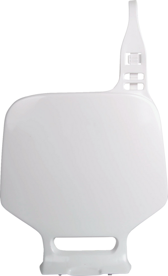 Polisport Number Plate White - Yamaha YZ85 2002-2014