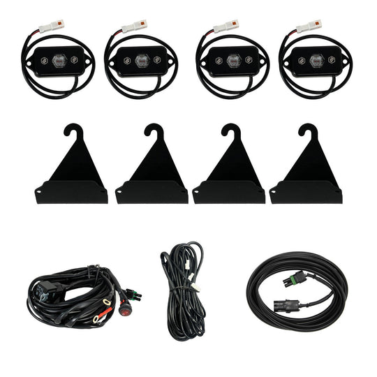 Baja Designs Bed Rail Cargo Light Kit - 2005-2024 Toyota Tacoma, Tundra