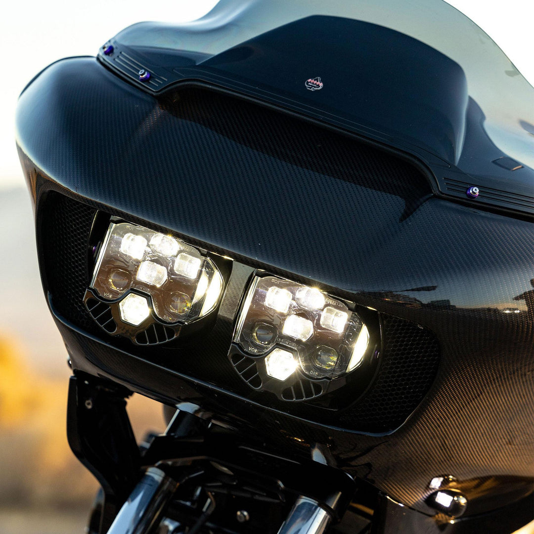 Baja Designs DOT LP6 LED Headlight Kit - 2015-2024 Harley-Davidson Road Glide