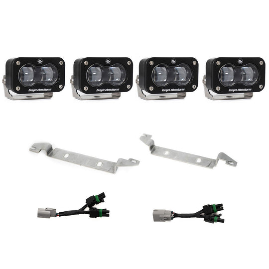 Baja Designs S2 SAE Fog Pocket Kit - 2025+ Toyota 4Runner TRD Pro, Trailhunter