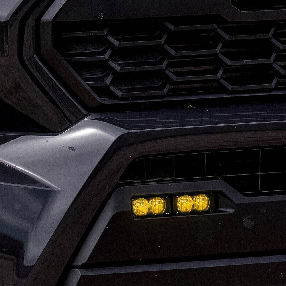Baja Designs S2 Sport Fog Pocket Kit Baja Amber - 2024+ Toyota Tacoma