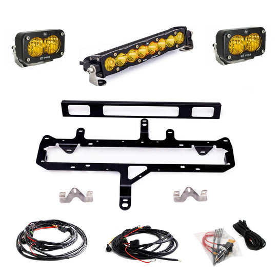 Baja Designs S8/S2 Pro Grille Kit Amber - 2024+ Toyota Tacoma, TRD Pro