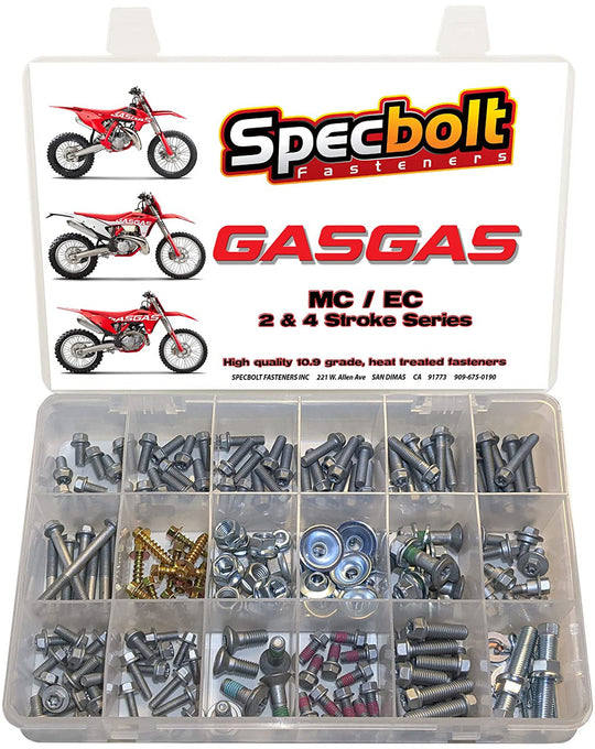 Specbolt 250pc Gas Gas Bolt Kit