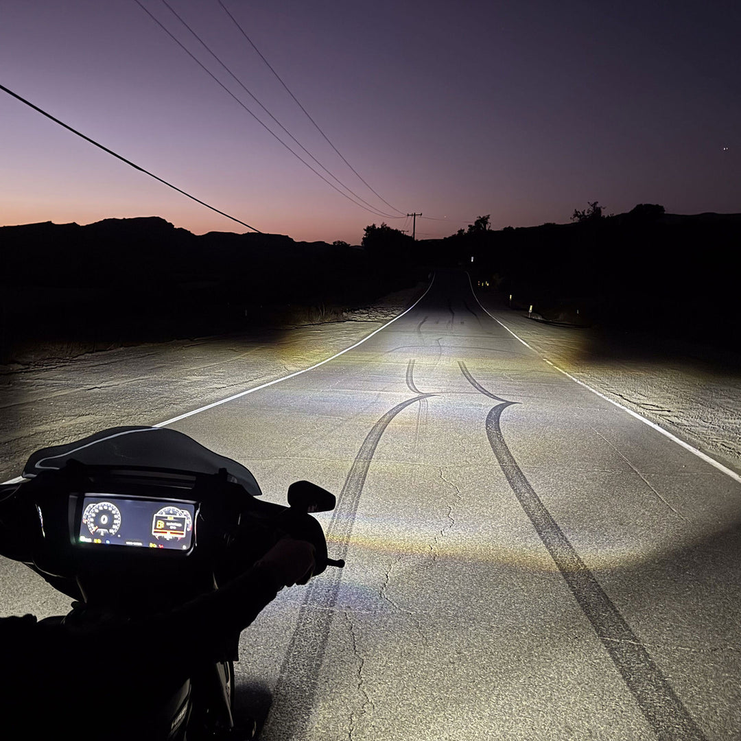 Baja Designs DOT LP6 LED Headlight Kit - 2015-2024 Harley-Davidson Road Glide