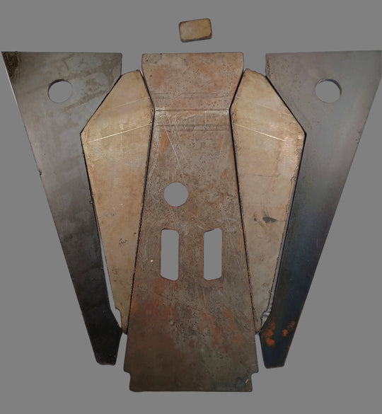 PRO XP/ TURBO R Engine & Transmissions BASH PLATES 1/4” WELD ON (RAW)