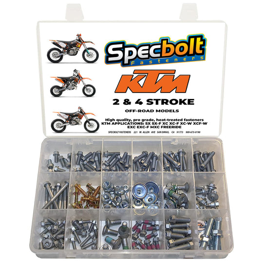 Specbolt 250pc KTM SX EXC XC Bolt Kit