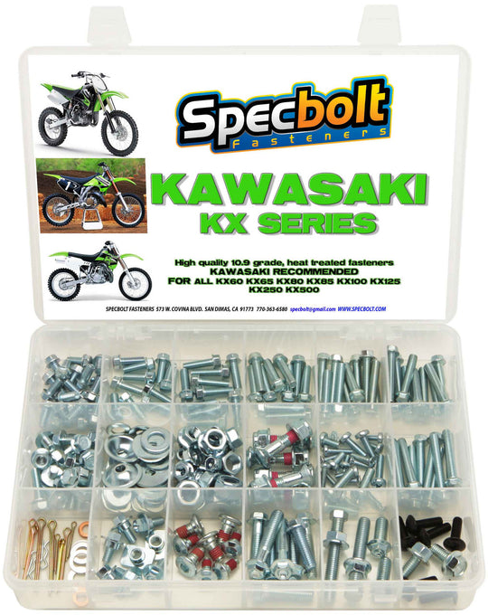 Specbolt 250pc Kawasaki KX Bolt Kit