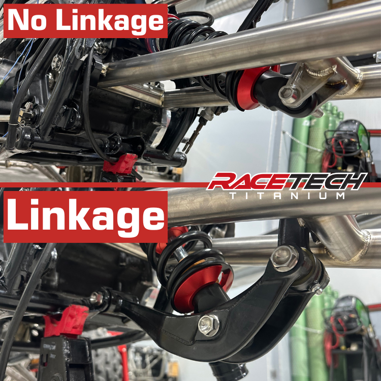 RaceTech Banshee Custom Titanium Straight Swingarm w/ Solid Carrier Mount - Yamaha YFZ350 Banshee 1987-2012