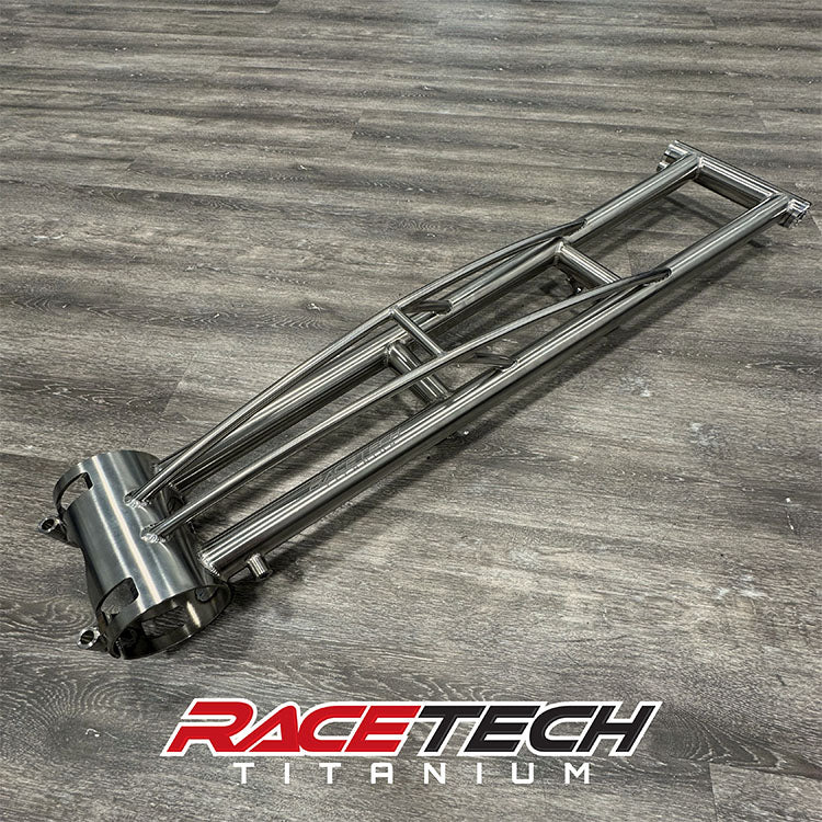RaceTech Banshee Custom Titanium Straight Swingarm w/ Solid Carrier Mount - Yamaha YFZ350 Banshee 1987-2012